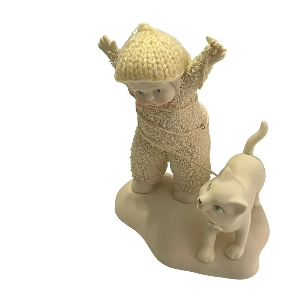 Department 56 Snowbabies Power Struggle Kitty Figurine